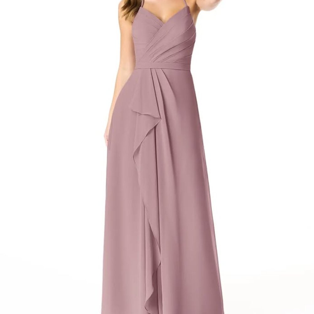 Azazie Dawn Dusty Rose Size 6